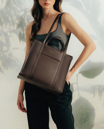 Chrin Tote Bag - Brown